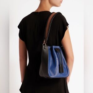 Strathberry x Collagerie Bollo bucket bag tri-color